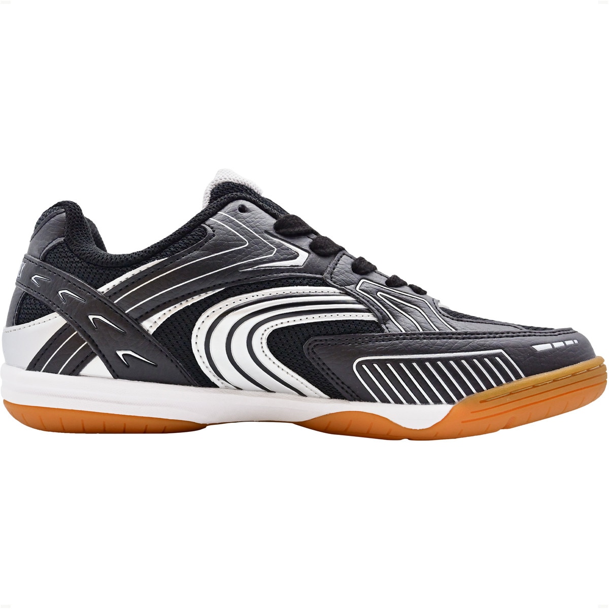 Butterfly Lezoline Reiss Shoes: Side Profile of Black Shoe